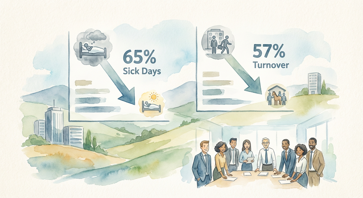 Illustration for Four Days In: What Actually Happened When My Company Stopped Pretending Five Was Necessary